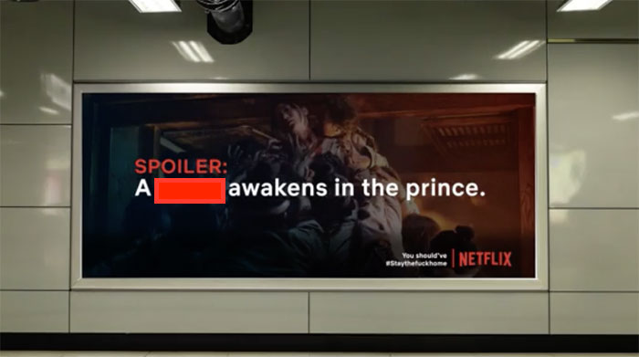 Netflix Spoiler Billboards 